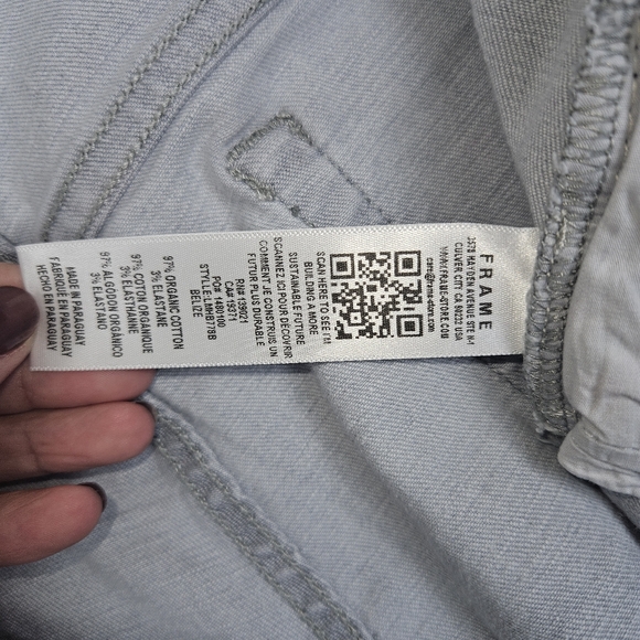 NWT Men's FRAME L'Homme Slim Degradable Jeans Size 36 - Picture 14 of 16